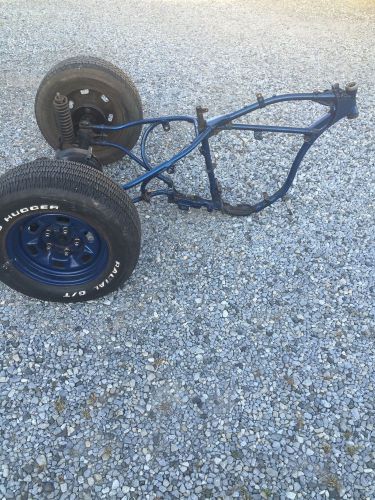 Harley servicar frame with rear