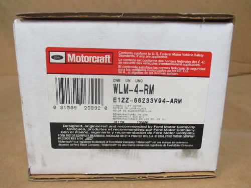 Reman oem window lift motor wlm-4-rm (front right) various 80-93 ford mercury