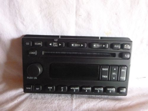 04-06 ford expedition radio 6 cd face plate replacement  5l1t-18c815-bc fp1827