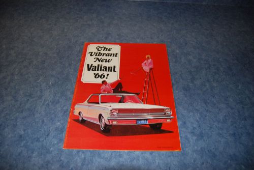 1966 plymouth valiant sales brochure canadian