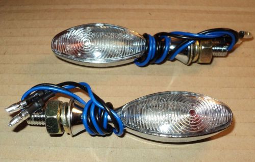 ►2x chrome  mini indicator halogen ducati monster 1000 i.e,1000 ds,907 i.e,999s