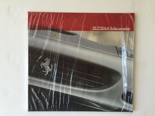 Ferrari 575 maranello brochure mint in wrap