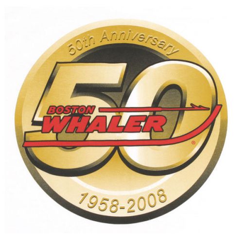 Boston whaler 50th anniversary short sleeve t-shirt large