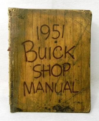 1951 buick shop manual