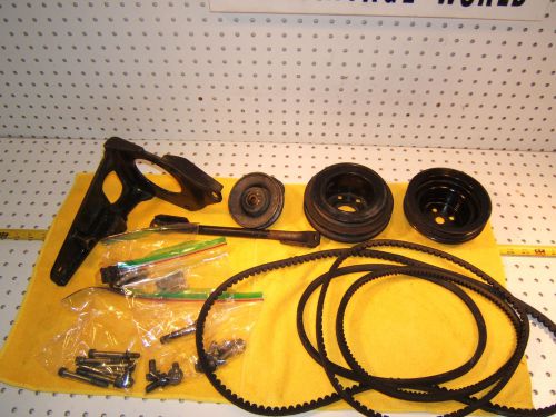 Mercedes w111,w109,w113 280se/sl 6cyl york ac mounting bracket/belt /pully 1 kit