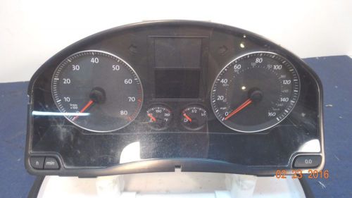 08 10 volkswagen jetta 2.5l speedometer instrument cluster 1k0920954s 55k oem