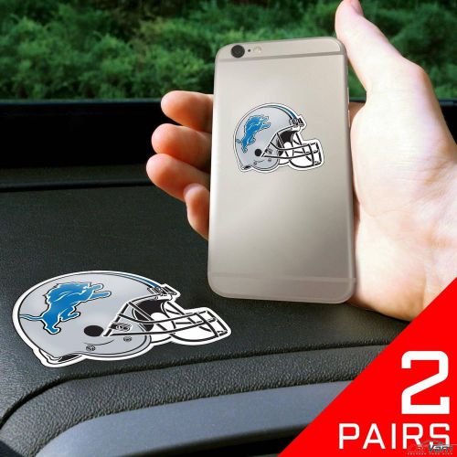 Fanmats - 2 pairs of nfl detroit lions dashboard phone grips 13127