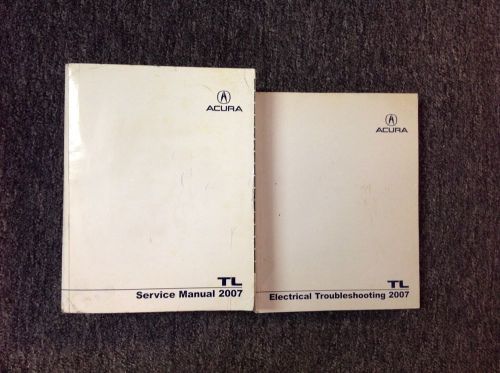 2007 acura tl service repair shop manual factory set w electrical wiring diagram