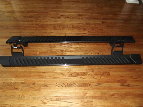 2015-2016 ford f150 crew cab step side bars oem running boards 6&#034; gray factory