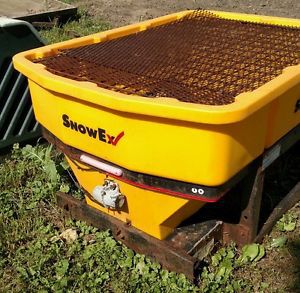 Snowex salt spreader for plow truck