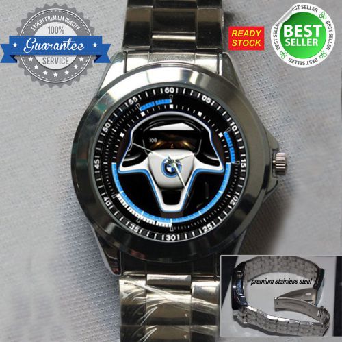 Ready stock ! bmw i3 steering wheel sport metal watch