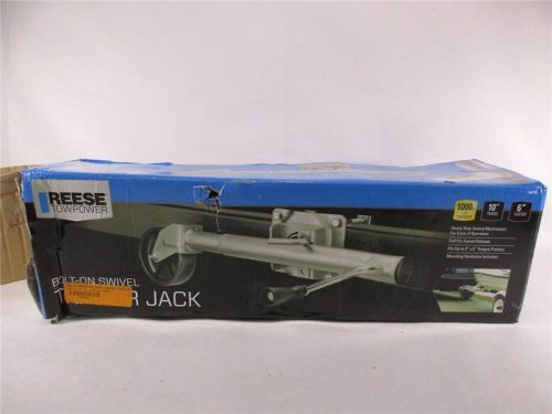 Reese towpower 74410 trailer swivel mount jack
