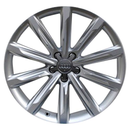 Oem reman 19x8.5 alloy wheel, rim light hypersilver full face painted - 58883