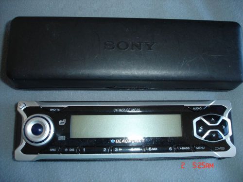 Sony blaupunkt syracuse mp35 faceplate &amp; storage box