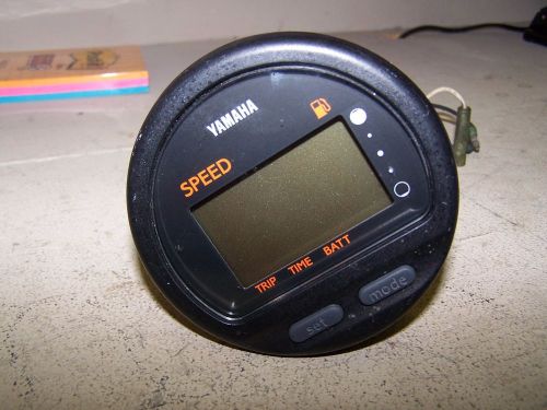 Yamaha speedometer trip, time, battery display, used!