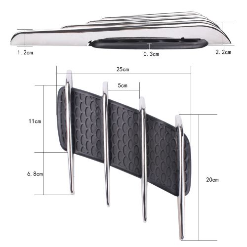 2x car hood side air intake flow vent decoration chrome sticker for bmw e46