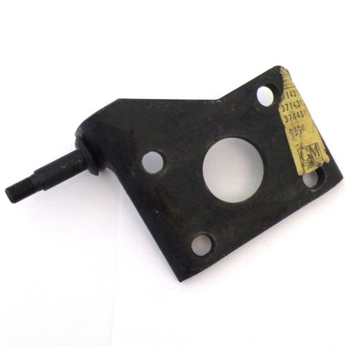 Nos 56-59 corvette 55-57 belair lh rear shock absorber axle anchor plate 3714311