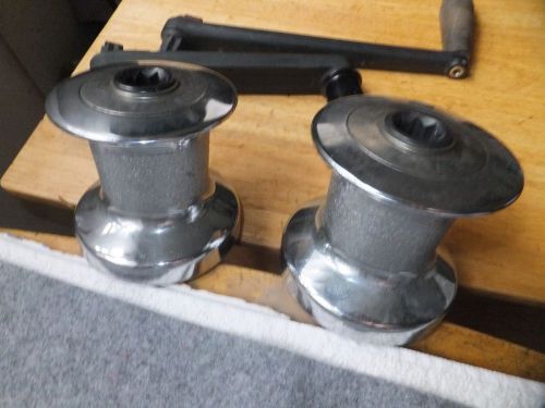 Sailboat lewmar winches. england.