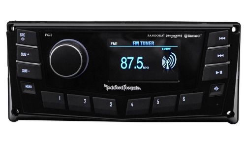 Rockford fosgate pmx-5 2.7&#034; marine digital media receiver radio+bluetooth/sirius