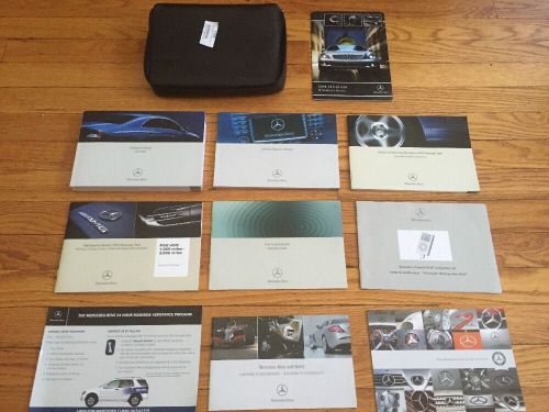 2008 mercedes-benz cls class 550 63 amg owner&#039;s owners &amp; navigation manual