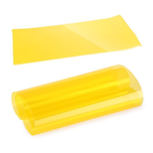 Golden yellow car fog tail headlight light tint film vinyl wrap cover 12x24&#034;
