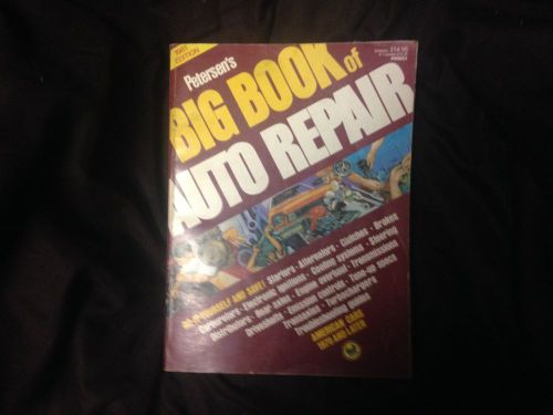Petersen&#039;s big book of auto repair manual 1981 edition