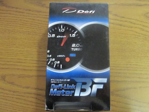 Defi link meter bf water temp white led 60mm  new df 04701