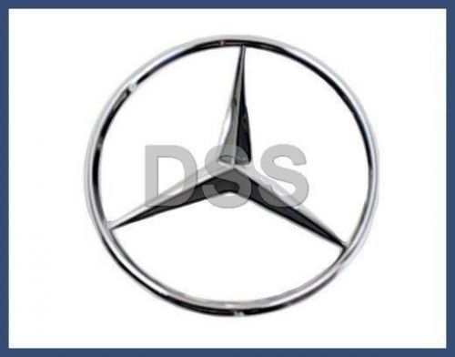 Mercedes r129 w202 w210 trunk star emblem rear genuine new lid hatch badge logo