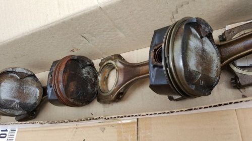 Bmw e46 m3 oem 2005 76k miles smg engine block pistons con rod &amp; rings kolben