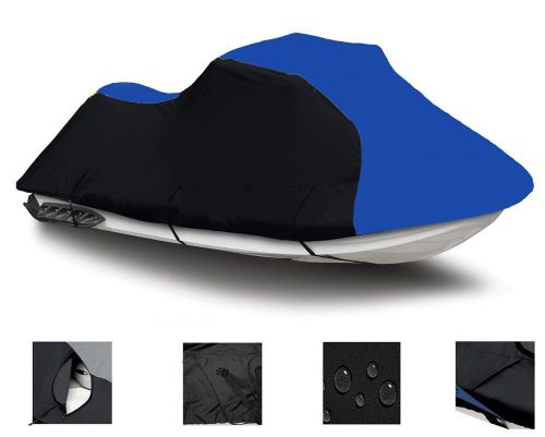 Blue 600 denier kawasaki ultra 150 / ultra 130 di / 130di jet ski cover