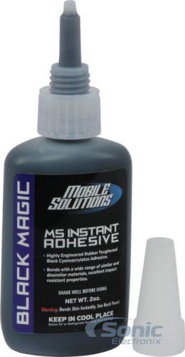 Mobile solutions 2oz black magic cyanoacrylate adhesive glue (ad-black-2oz)