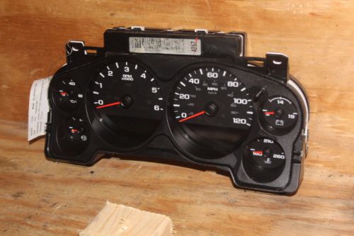 2009 2010 2011 2012 chevy silverado speedometer instrument cluster 93,983 miles