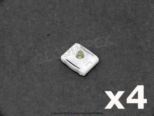 Mercedes w126 window regulators slide bushing mtc new (4) + 1 year warranty