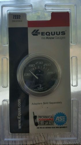 Equus 7232 water temperature gauge  black still in package