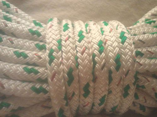 33' of 3/8" green samson lst yacht braid low stretch