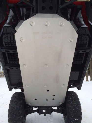 Polaris rzr 800 (s) stainless steel skidplate - precision fit, no maintenance