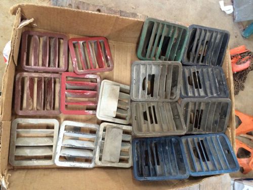 Pair of 1964 1966 or 67 69 chevy van dash vents 1st gen g10 and 2nd