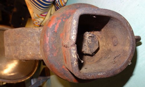 Vintage trailer wheel