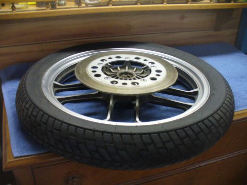 Honda vf500c v30 magna tire  front wheel  did j mt  2.15 x 8  100/90 -18   #2774