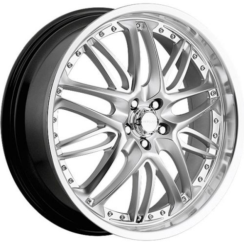 Menzari inferno 18x7.5 5x115 +35mm silver wheels rims z01875541+35slm
