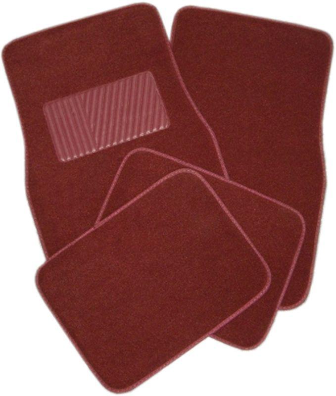 Buy New Maroon Carpet Car Truck Auto Interior Floor Mats Set 2 in