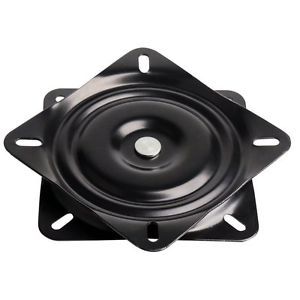 Marine boat seat swivel black power coated steel ball bearing swivel