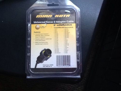 Minn kota sonar adapter