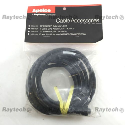 Apelco m99-106 10&#039; transducer extension cable 560