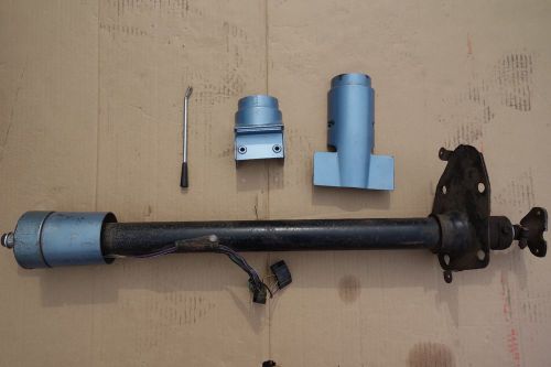 1965-66 chevrolet belair, biscayne, full size car floor shift steering column