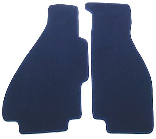 D. blue vel. floor mats for ferrari 308 gtb