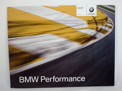 1999 - 2008 bmw 3 series peformance accessories brochure - original