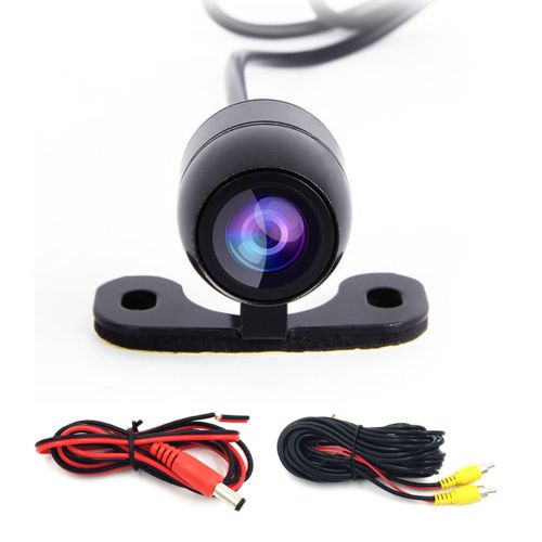 Wired car rear view ccd 170° angle night camera reverse backup parking camera