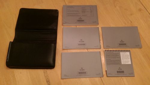 2008 acura tl - car owners manual books with case