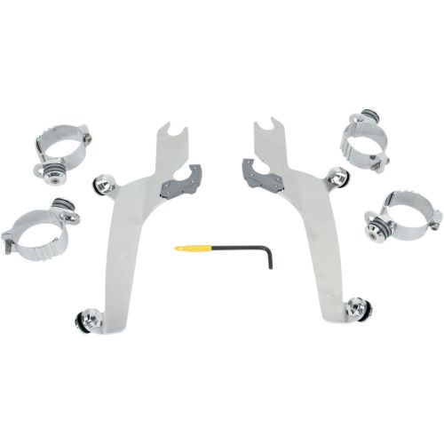 Memphis shades sportshield mount kit no-tool trigger-lock for honda vt1300cx